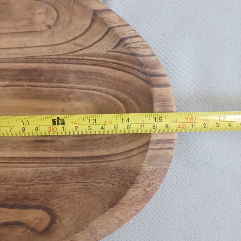 DONATING SOON!HPx2•Wooden Decorative Tray - Picture 9 of 11